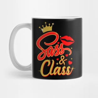 Sass & Class Sassy Quote T-Shirt Mug